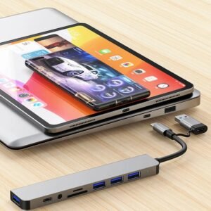 8 in 1 USB-C hub