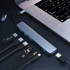 8 in 1 USB-C hub