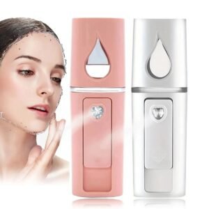close up of nano spray nozzle for ultra fine facial mist