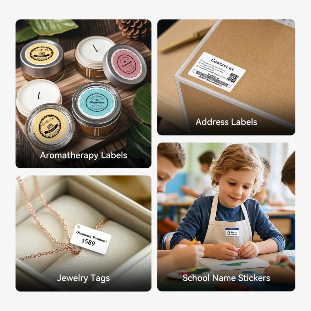 bluetooth portable label printer accessories