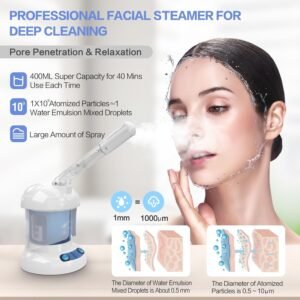 Nano Facial Steamer for Professional Skincare at Home