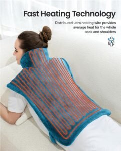 RENPHO electric heating pad large size blue