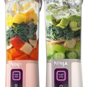 Rechargeable Ninja blender with BPA-free travel cup